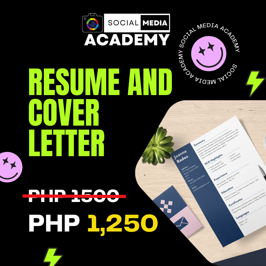 Resume with FREE Application Letter